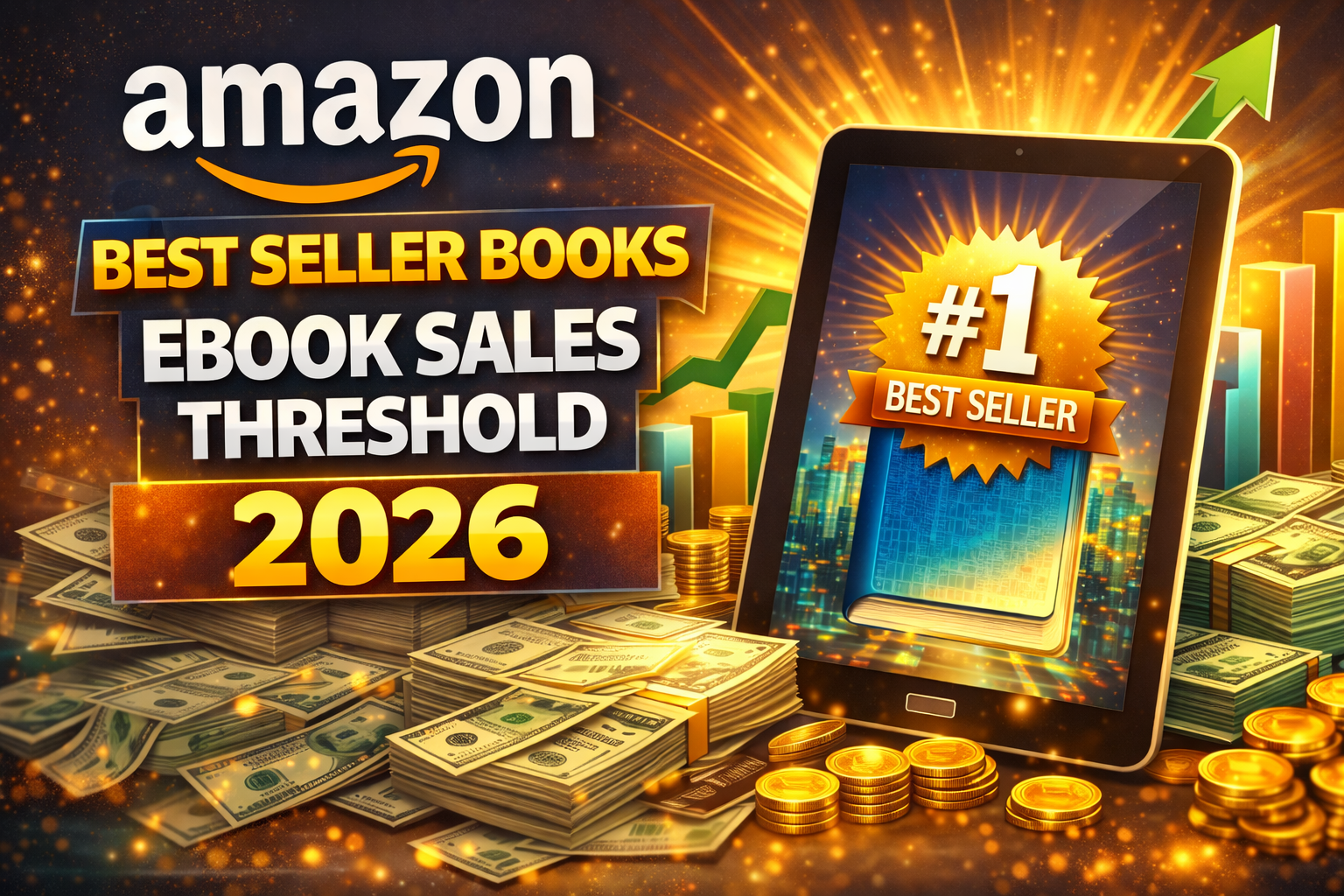 Amazon best seller books ebook sales threshold 2026