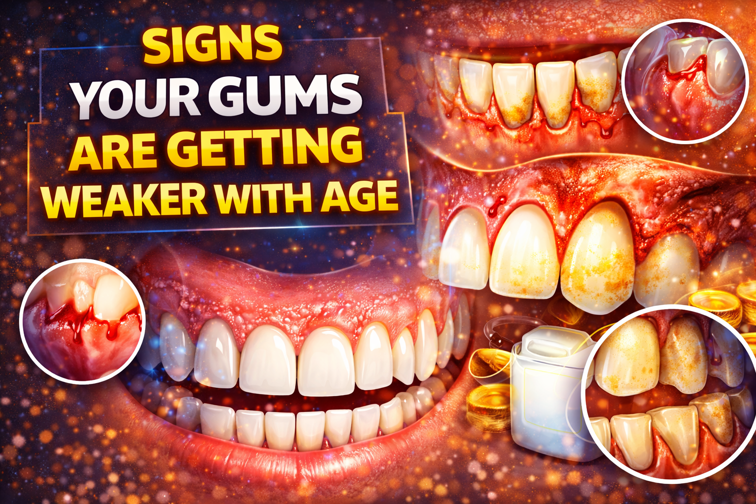 Signs Your Gums Are Getting Weaker With Age
