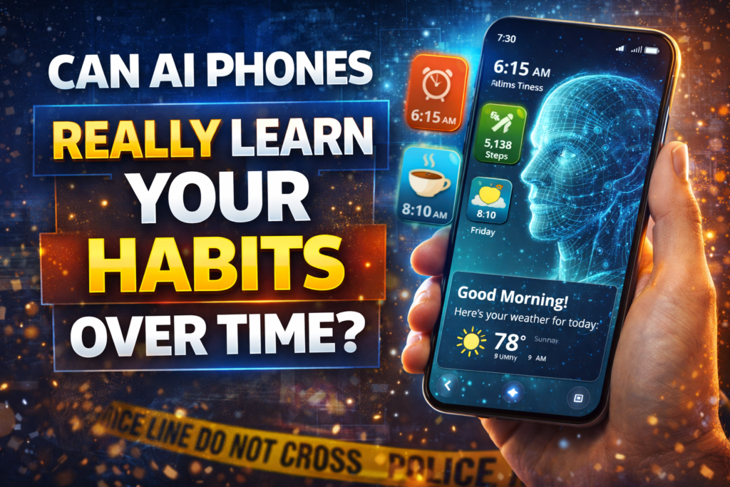 Can ai phones really learn your habits over time?
