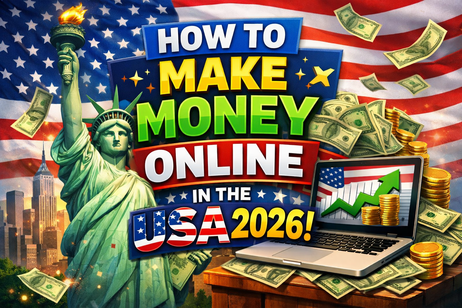 How to Make Money Online in the USA 2026