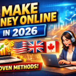 How to Make Money Online in 2026 – Proven Methods for USA, UK & Canada