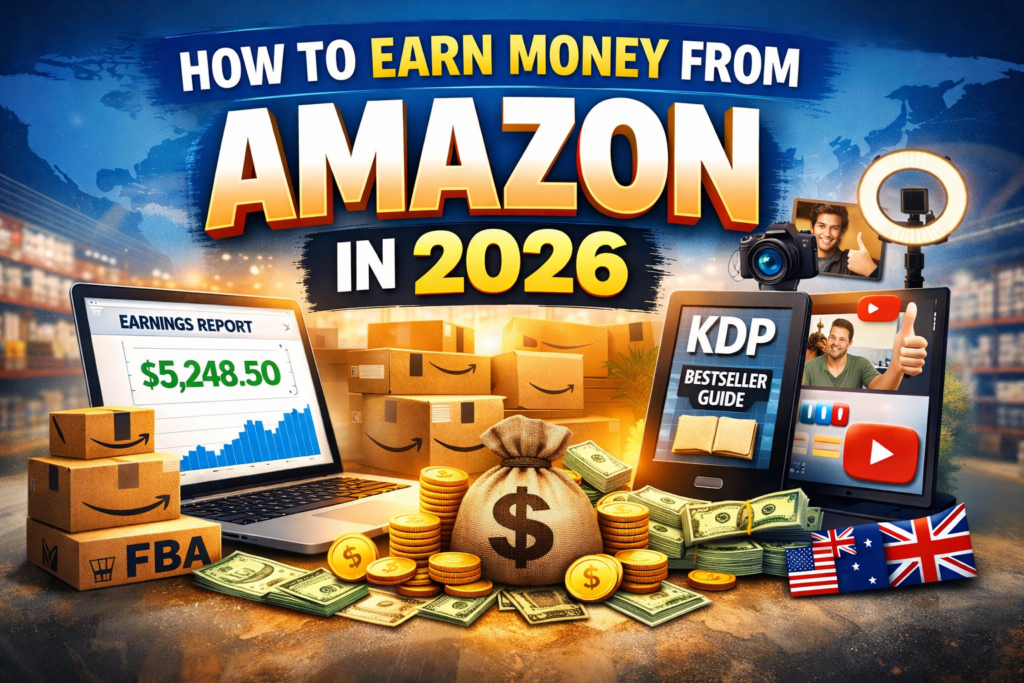How to Earn Money from Amazon in 2026 (Beginner to Pro Guide)
