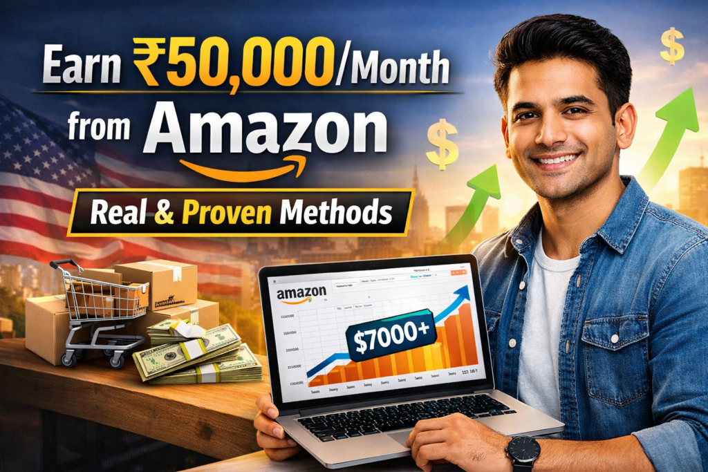 Earn ₹50,000/Month from Amazon – Real & Proven Methods