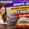 Amazon Remote Job Without Experience