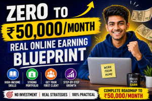 Zero to ₹50,000/Month: Real Online Earning Blueprint