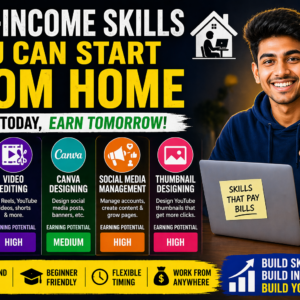 High-Income Skills You Can Start From Home